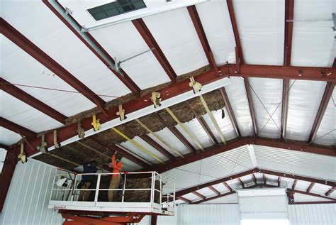 how to insulate a metal building house|metal building insulation installation guide.